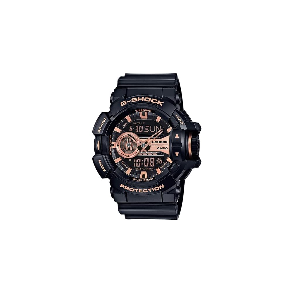 Casio G-Shock GA-400GB-1A4 Analog Digital Watch Men s Rotary Switch Black