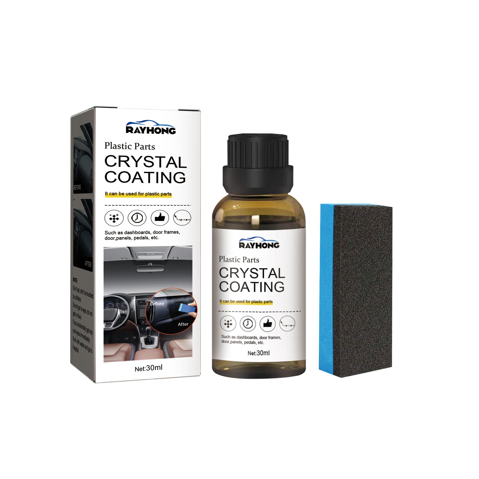 

Rayhong Plastic Refurbishing Coating Agent - Car Interior Dashboard and Seat Cleaning/Car Glass Coating/Dust and Rain Protection