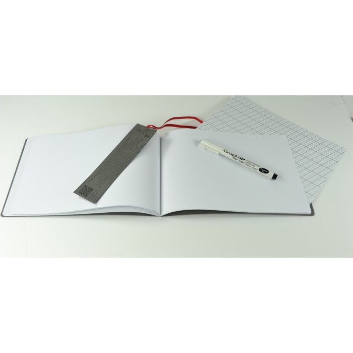Carnet SM-LT 24,5x17,6 cm Calligraphie et Lettering 32 feuilles 100 g/m²