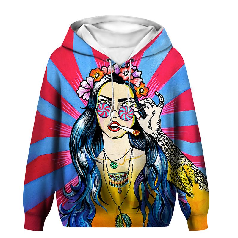 Moda Personalizada 3D Impresión digital Flojo Sudadera Camisa Sportswear Moda Personalizada 3D Impresión digital Flojo Sudadera Camisa Sportswear