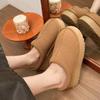 New early autumn heightening thick-soled bag head half slippers women wear a pedal lazy shoes retro child