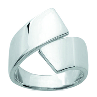 Silver Ring 'Etreinte' Silver - 20 Mm