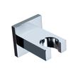 Moderne minimalistische Duschwanne Wassereinlass Verchromt Schwarz Gold Quadratisch Handbrausehalter Festwand Wohnung