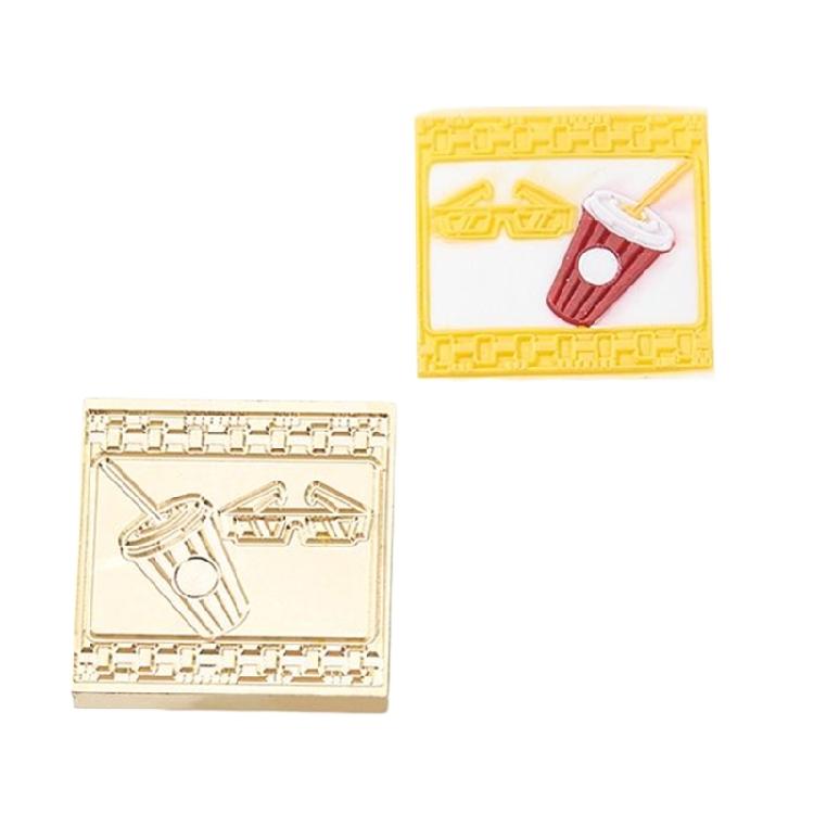 Sealing Stamp Head Wax Stamp Head Emboss Sealing Metal Scrapbooking Stamp Head