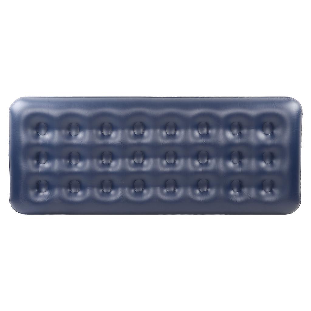 Şişme Yataklar Kalınlaştırılmış Yüksek Esneklikli Floklu Üst Kolay Şişirilebilir Kamp Taşınabilir