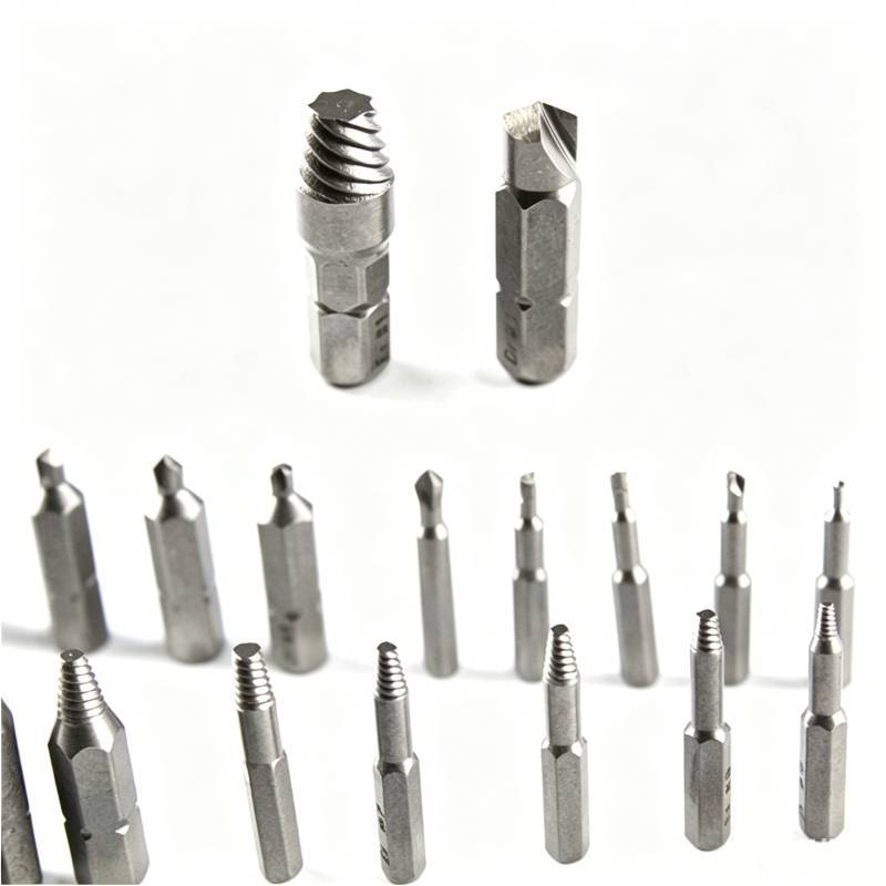 Tungsten Steel Screw Extractor Set With 22 Pieces For Removing Broken Bolts And Damaged Screws