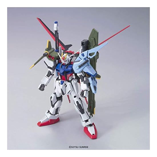 BANDAI SPIRITS HG Mobile Suit Gundam SEED R-17 GAT-X105 Perfect Strike Gundam Skala 1/144 Kod Koloru