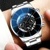 3pcs/set Casual Fashion Men's Watch Set Men's Watches Business Casual Round Dial Perfect for Daily Wear Perfect Gift for Men