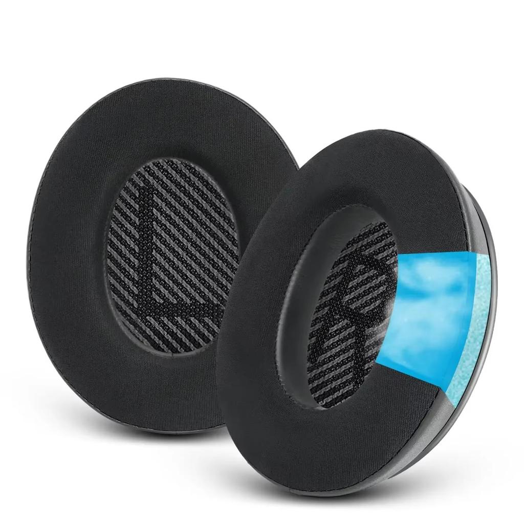 Replacement Cooling Gel Ear Pads Suitable For Bose QC45 QC35 ii Gaming QC15 QC25 AE2 AE2i AE2w SoundLink AE QCSE Headphones