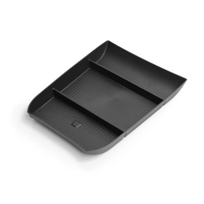 For Hyundai Palisade 2023 2024 Center Console Storage Box Car Central Lower Layer Tray TPE Organizer Accessories Tidying