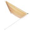 Retractable Awning 400*150 Cm Yellow and White