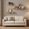 Wall Mounted Cloud Shaped Wall Display Shelves Wooden Picture Display Rack Plant Stand  Over Toilet