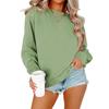 Tuta Comoda Casual alla Moda da Donna con Felpa a Manica Lunga e Girocollo