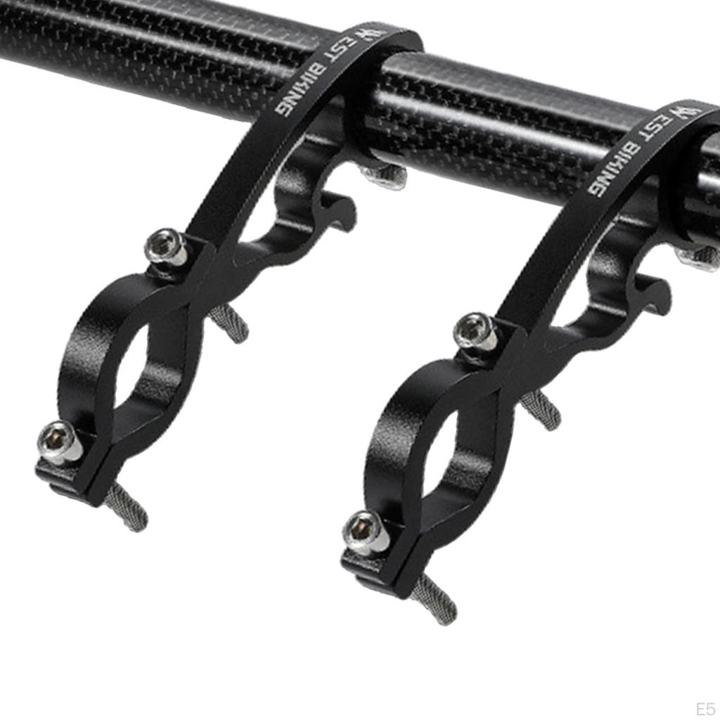 Bike Handlebar , Lightweight Bicycle Extension Bracket Mount Holder for Lights Lamp Phone