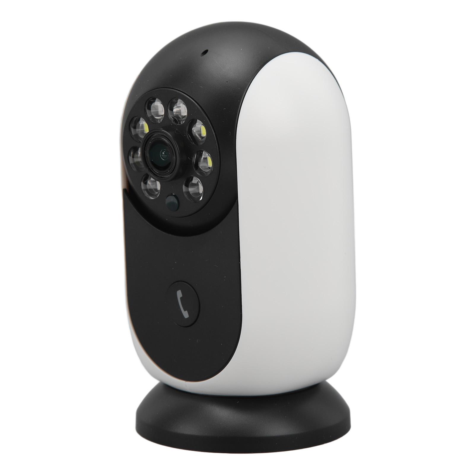 

360 Degree WiFi Camera Panoramic Wireless Remote Monitoring IP CCTV Cam 1 Click Call Full Color US Plug