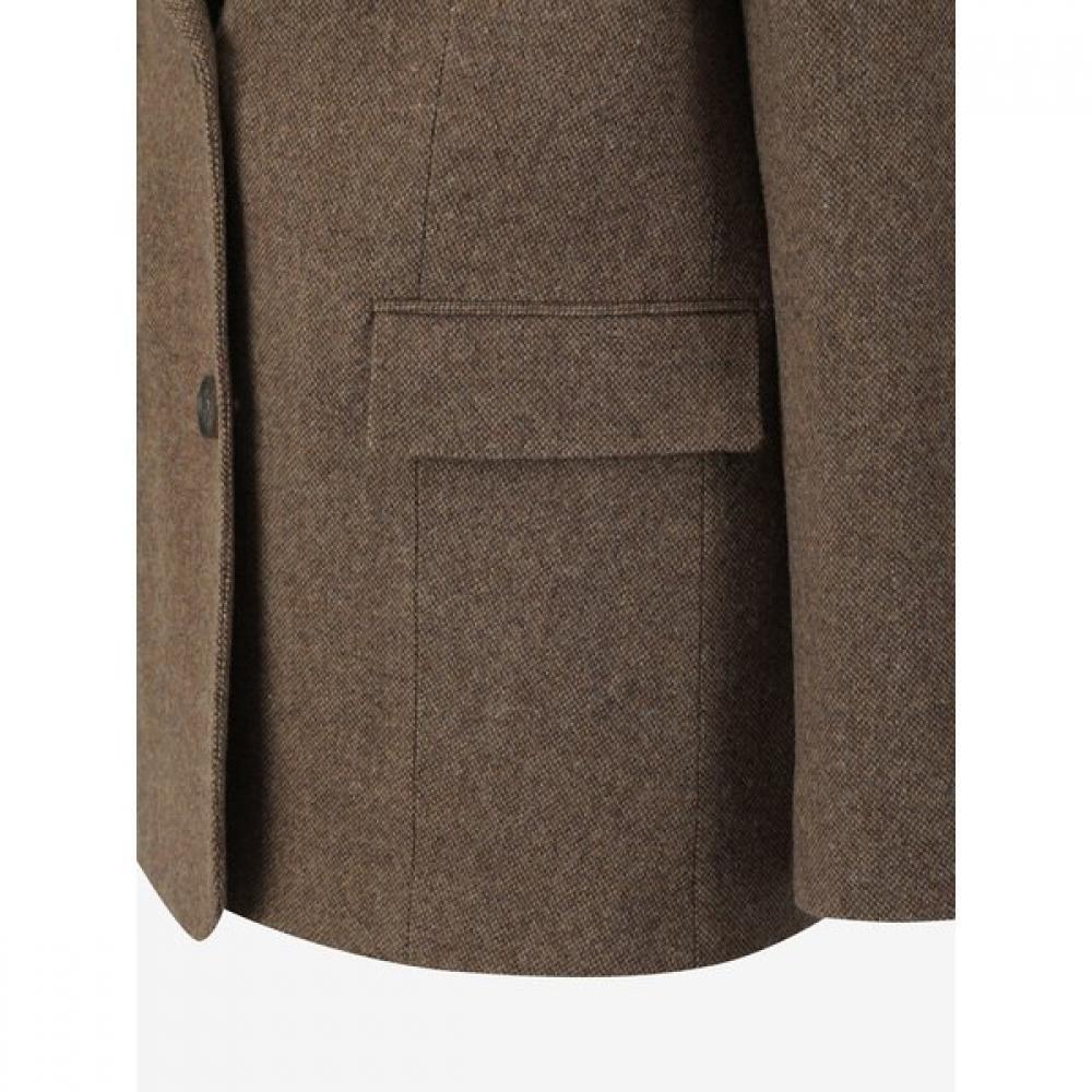 Cc Collect Wool Alpaca Blend Single Jacket C261msf102