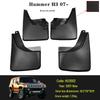 Hummer Fender Skin for 2007-2024 H2, H3, EV Pickup Truck Customization