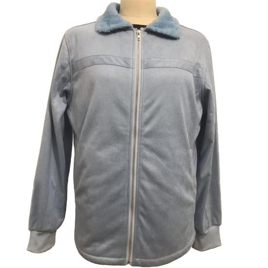 Men Coat Solid Color Faux Leather Plus Size Thicken Winter Jacket for Outdoor