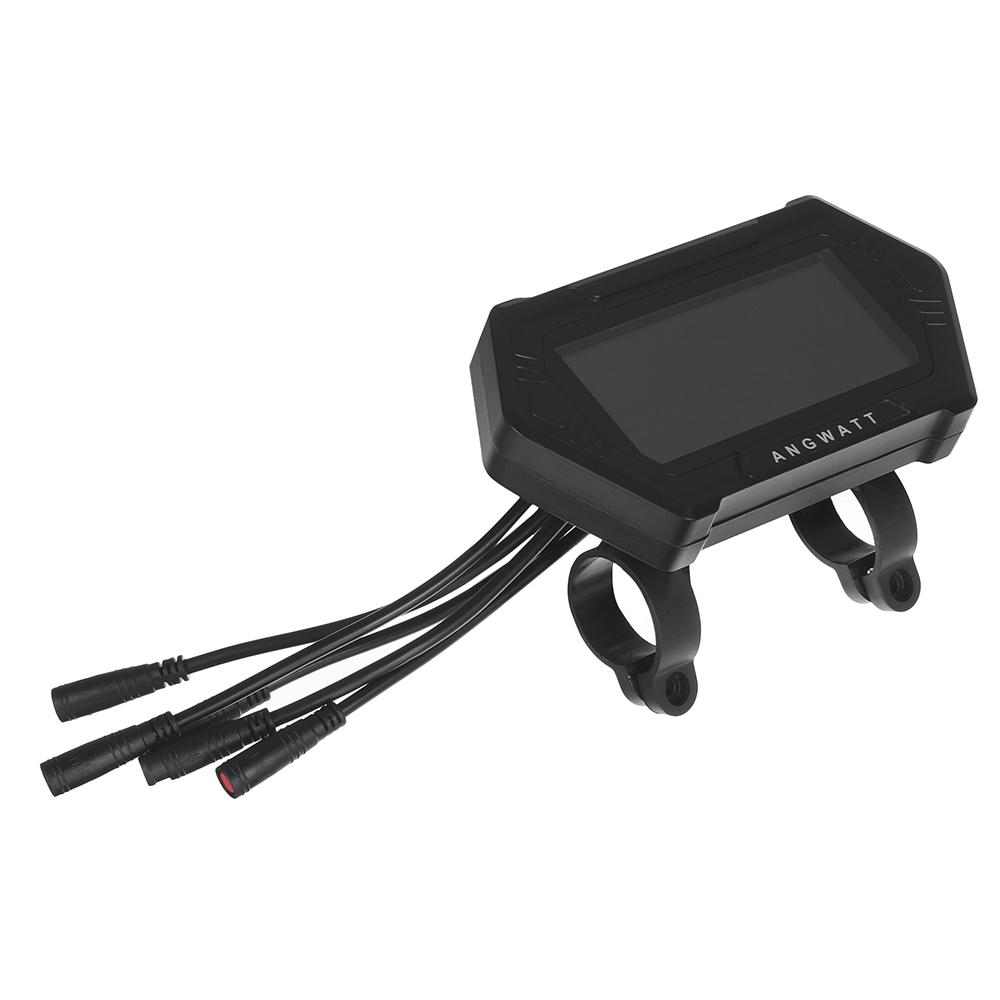 48V Instrument Digital Display For Electric Scooter Meter LCD Display Record Waterproof Speed Time Power Display Scooter Parts