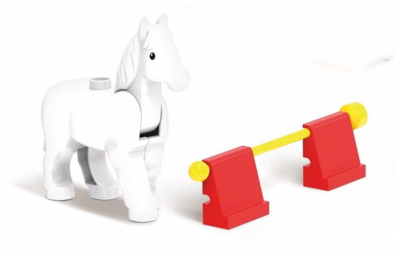PROMOTION Mubi Blocks - My Farm 31 Pcs Horse Farm
