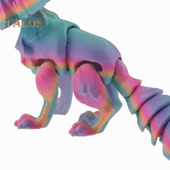 3D Printed Fox Ornament Articulated Fox Figurine with Flexible Tail And Limbs Stress-Relieving Fox Toy for All Ages Desktop Decor