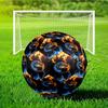 Kombat Warrior In Shadows Soccer Ball Size 5 Soccer Ball, Machine-stitched, Durable, Suitable for Training and Matches Fan Gift