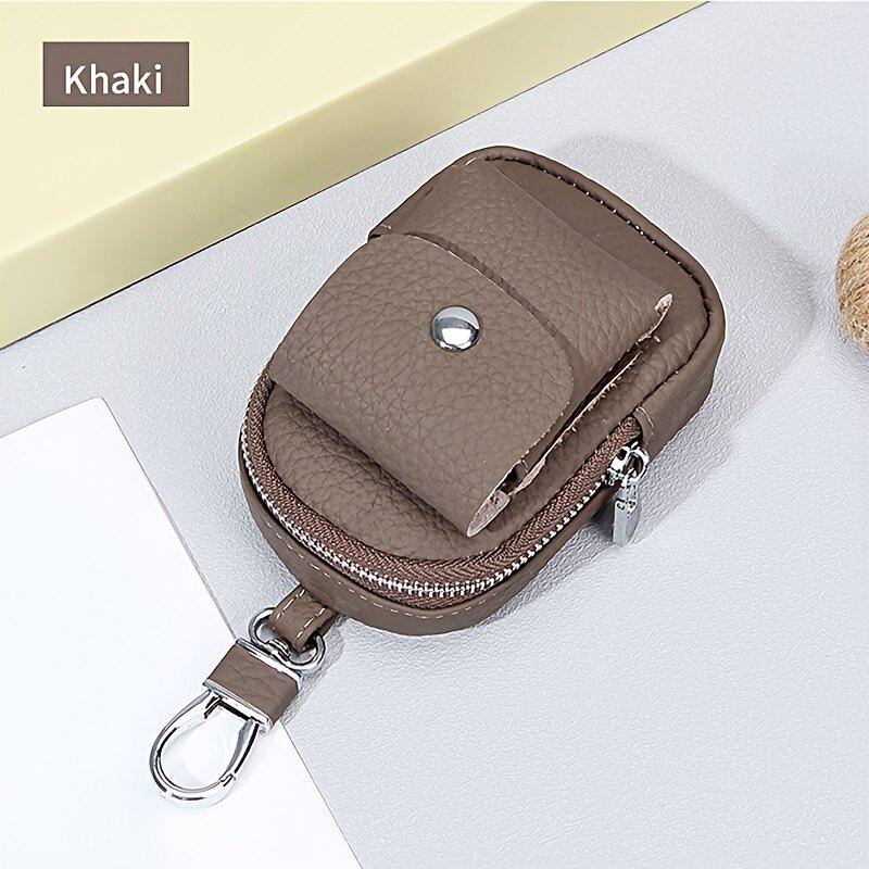 

Mini Waist-mounted Key Pouch New Minimalist Earphone Storage Pouch Zipper Coin Purse