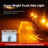New LED Side Marker Lights Truck LED Side Marker Bulb DC 12V-24V Turn Singal Light Truck Accessorie for Trailer BUS Van Caravan