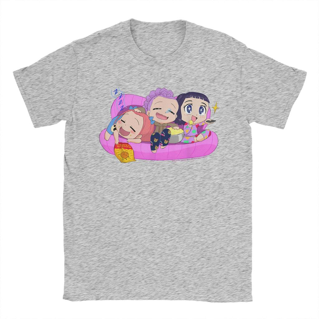 Nadměrné tričko Demon Hunters Chibi Huntrx Relaxuje na gauči Bavlněná trička Tričko pro muže Letní top s krátkým rukávem Trička