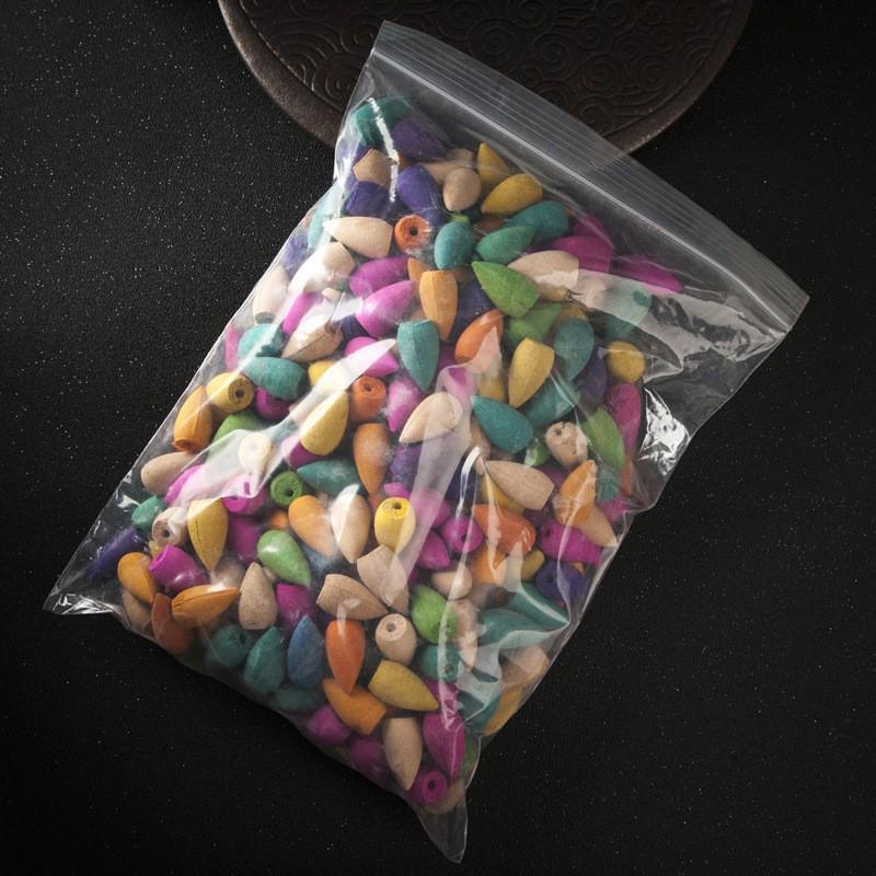 Backflow Incense Bags: 60, 120, or 280 Pieces - Agarwood Grains, Flowing Clouds, Ornamental Scents