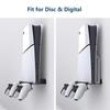 Metal Wall Mount Stand Holder Rack For PS5 Slim (Disc & Digital)