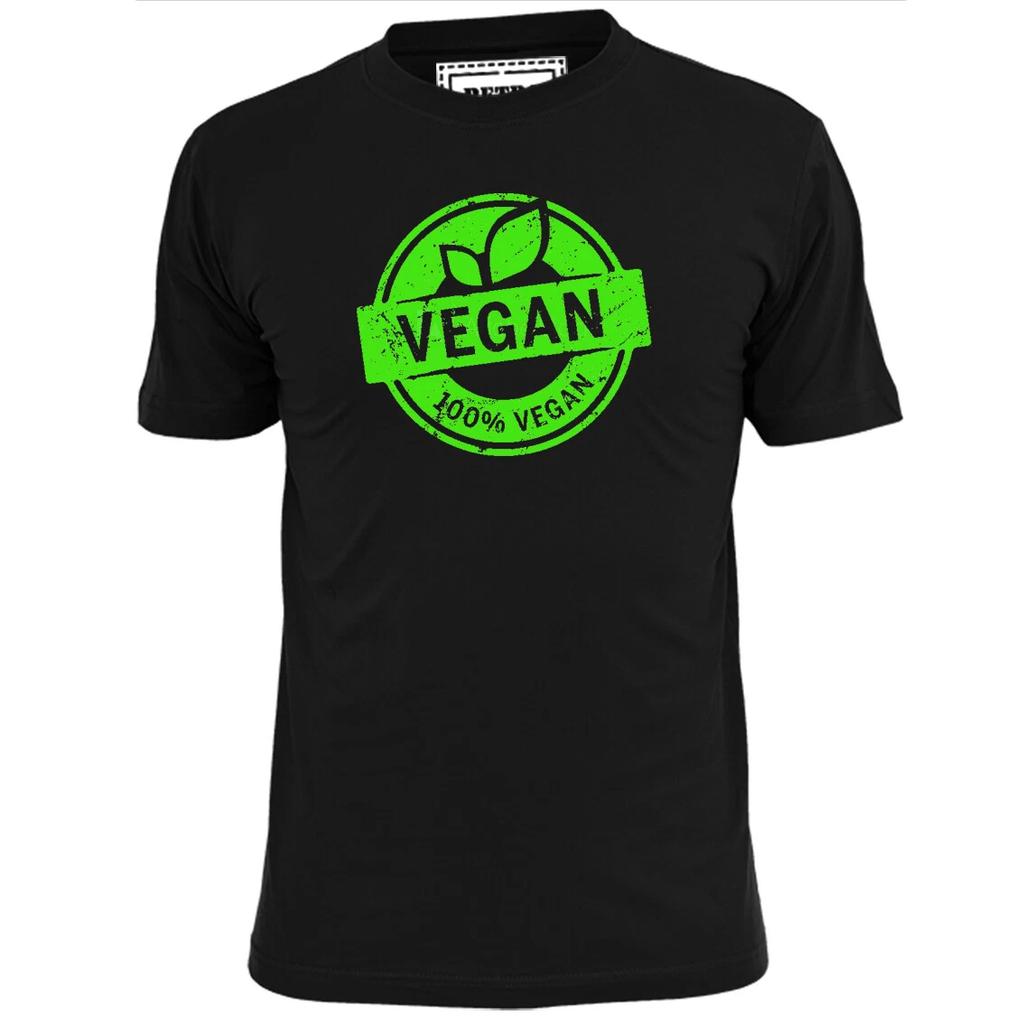 T-shirt 100% Vegana da Uomo Vegetariana Naturale Diritti degli Animali