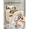 Aige Wall-Mounted Toilet Tissue Holder Set with Dog & Bow Decor