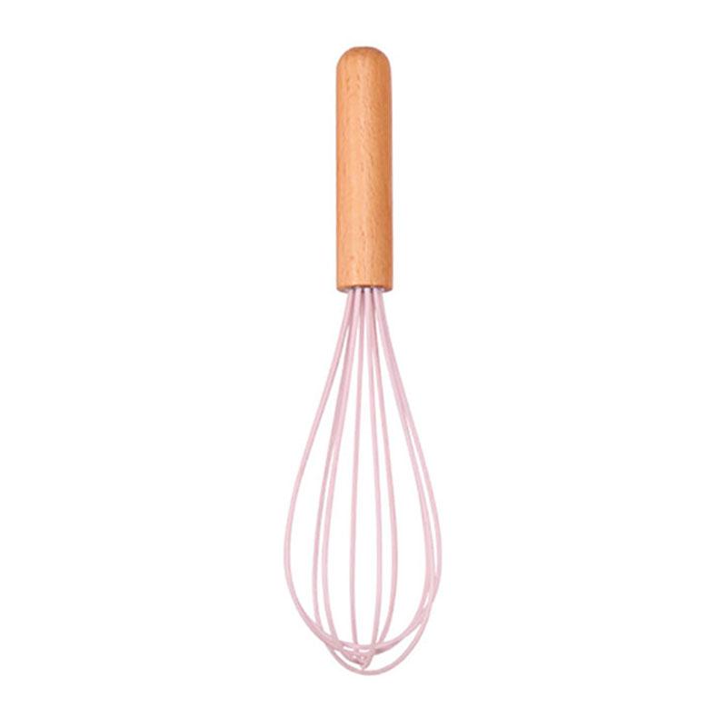 Silicone World Silicone Egg Beater Manual Whisk Cream Mixer Stirring Mixing Whisking Balloon Coil Style Egg Tools Baking Gadget