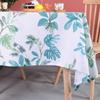 Small Fresh Tablecloth Plant Flower Tablecloth Household Rectangular Cotton And Linen Table Cloth Cover Cloth