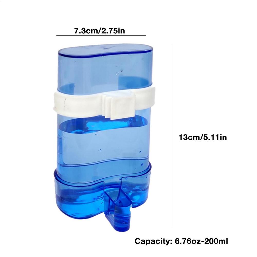 

Bird Water Feeders Automatic Parrot Automatic Feeder Drinker Water Dispenser Water Dispenser Cage Accessories синий