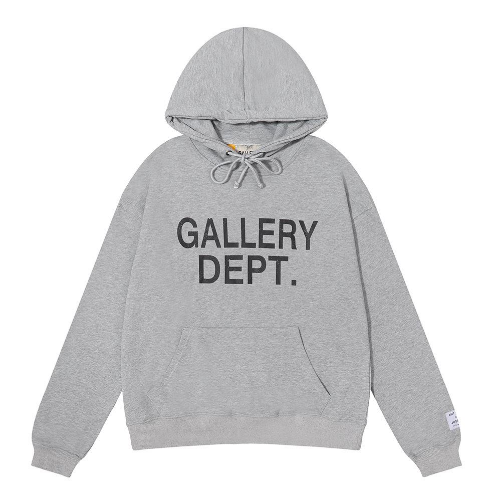 GALLERY DEPT Limited Edition Hand-Painted Splatter Letter Hoodie - James Style