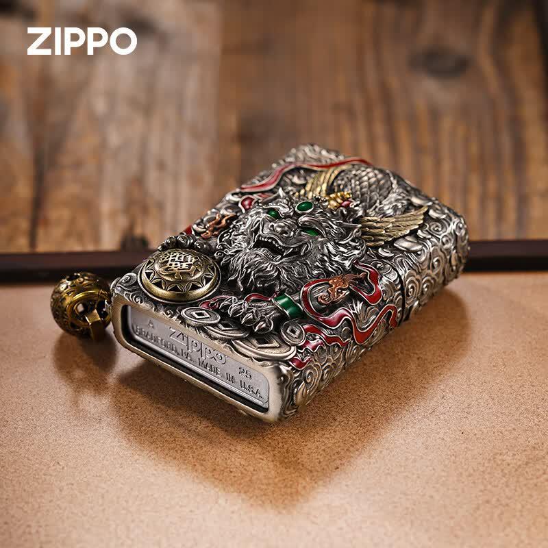 ZIPPO Windproof Lighter - Agile Pixiu Design