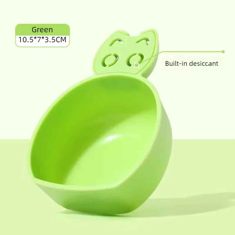 

Ложка для сухого зерна для домашних животных, милая ложка для хранения еды для котенка, многофункциональная ложка для кошек и собак, милая одноцветная миска для домашних животных, товары для домашних животных