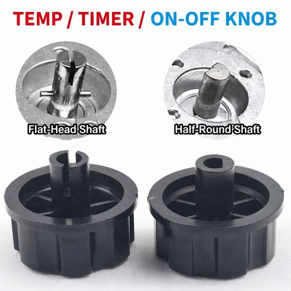 Air Fryer Timer Switch Knob KL50-G3 Air Fryer Accessories New D Type Timer Replacement Part