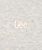 LEE Felt Twitch Logo Short Sleeve Sweatshirt Oatmeal