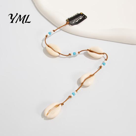 Sea Shell Hair Decorations for Photoshoots Seashell Charms Braids And Dreadlocks, Boho Beach Accessories Bohemian Jewelry Music Festivals Women Girls,