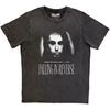 Falling In Reverse Stone Wash T-Shirt: Where's Your God (Charcoal Grey) OFFICIAL