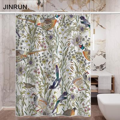 Cortina impermeable gruesa para baño, cortina de ducha a prueba de moho, cortina de partición de ducha, cortina de ducha, cortina de baño, perforación libre