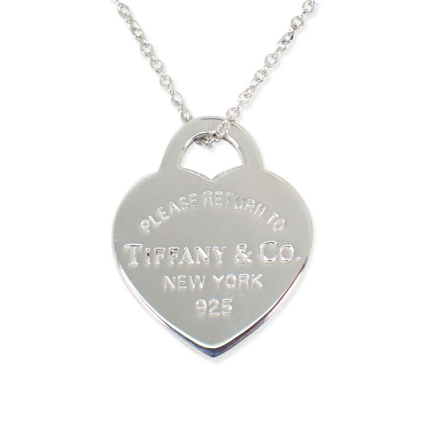 [Pre-owned] TIFFANY 925 Return to Tiffany Heart Pendant/Necklace/j70-1