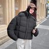 New bread clothes women's short winter new hooded thickened loose bread clothes cotton jacket
