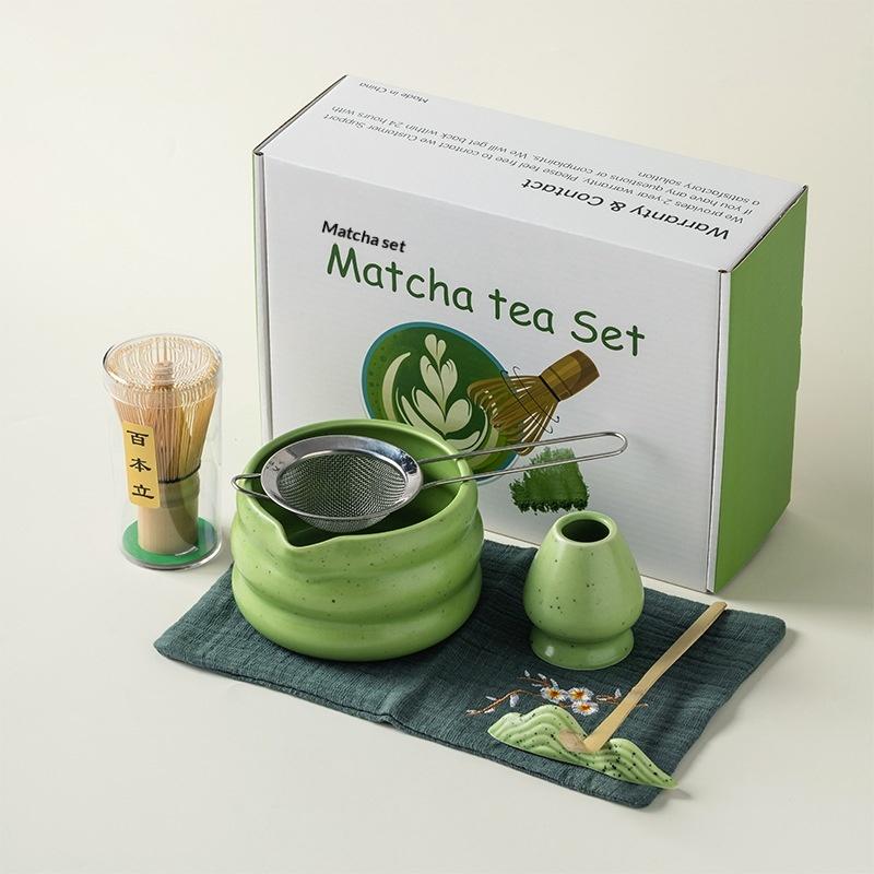1 Set Matcha Whisk Set Includes Whisk Sets And Matcha Bowl With Spout Traditional Japanese Matcha Kit For Perfect Matcha