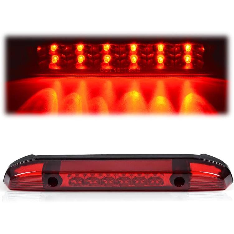G-PLUS LED Rear Third 3rd Brake Light Compatible with Toyota Tacoma 1995-2017 High Mount Brake Light(Clear Lens Chrome Housing) 8157004030