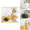 Cute Pumpkin Plush Pillow For Creative Decorating And Gifting Vividly Designed For A Fun Life