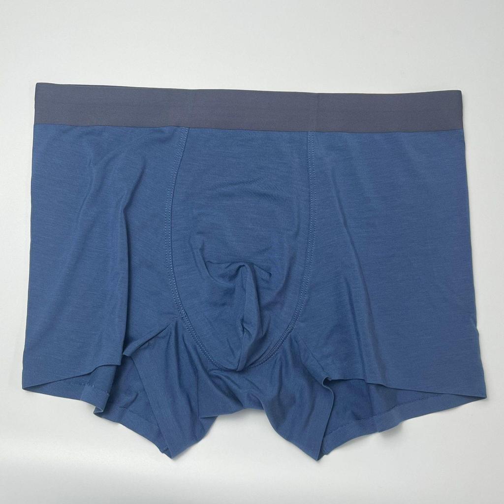 Men's Seamless Modal Boxer Briefs with Antibacterial Crotch - 2025 Edition, In Stock